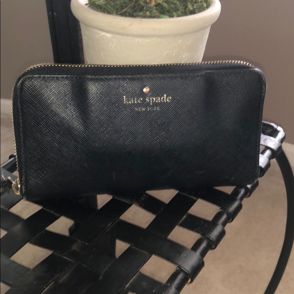 kate spade Black Wallet